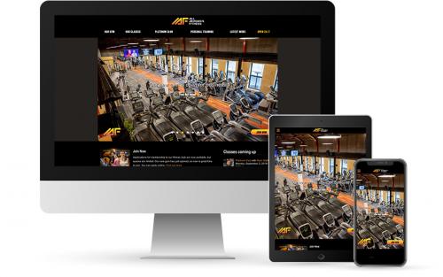 The All Aerobics Fitness website