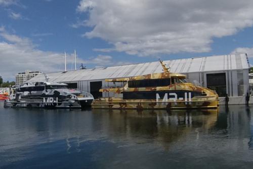 Mona Roama Ferries at Brooke Street Pier, Hobart