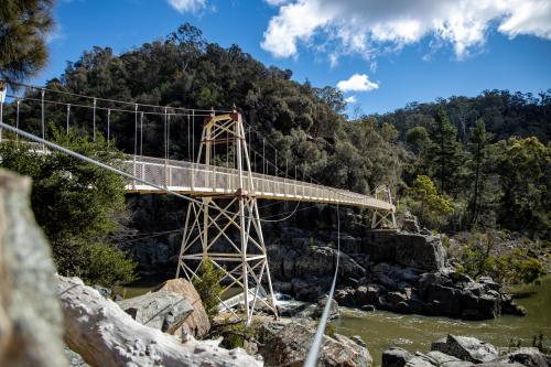 Alexandra Suspension Bridge in Launceston