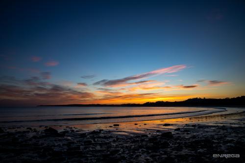 East Beach in Tasmania at sunrise
